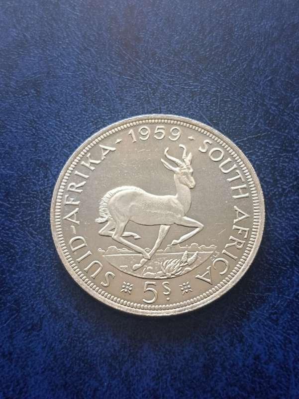 1959 5 SHILLINGS P/L