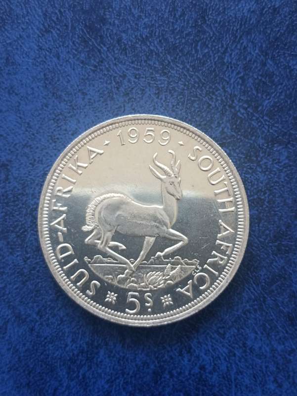 1959 5 SHILLINGS P/L