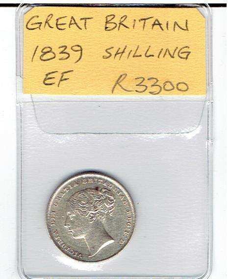 1839 SHILLING EF