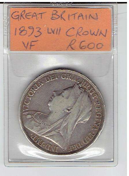 1893 LVII CROWN VF