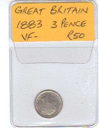GREAT BRITAIN 1883  3 PENCE