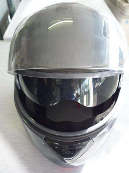 CRIVIT SP 803 - Y FULL FACE DUAL VISOR HELMET ( AS NEW / NO SCRATCHES )