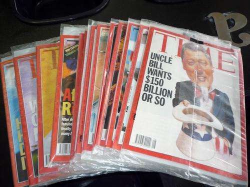 17 X TIME MAGAZINES UNOPENED