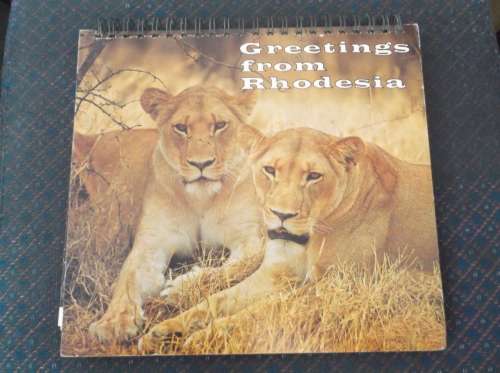 RHODESIA : GREETINGS FROM RHODESIA 1978 CALENDAR