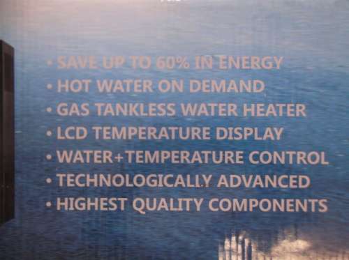 ATLAS 20 LITRE GAS GEYSER