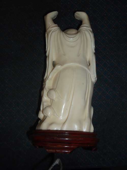 LAUGHING BUDDHA ( MOLDED CAST RESIN )