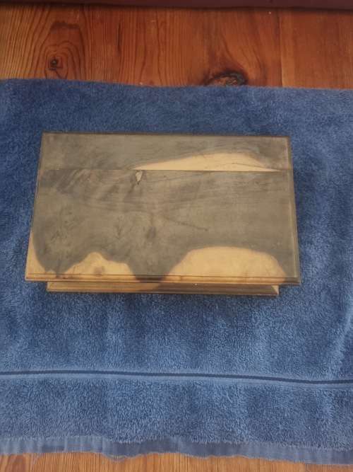 WOODEN JEWELRY BOXES. BIDDING ON BOTH.