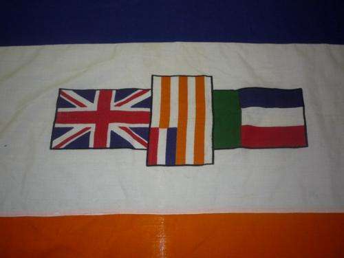 ORIGINAL OLD SOUTH AFRICAN FLAG - IN GOOD CONDITION