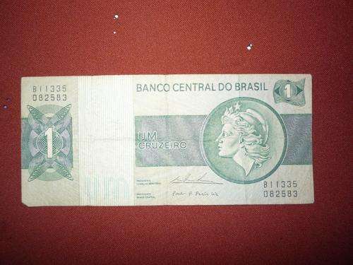 1 UM Cruzeiro Banco Central Do Brazil BANKNOTE