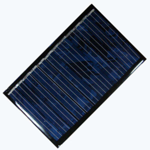 POLYCRYSTALLINE PHOTOVOLTAIC SOLAR, PANEL 72x45 mm 6VDC 50mA