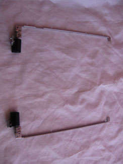 HP DV6000 LAPTOP LCD HINGES  PLUS BRACKET SET