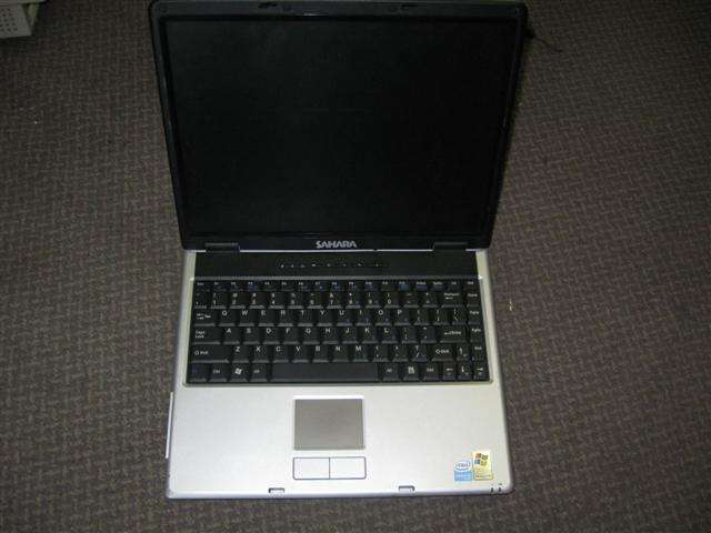 LAPTOP SAHARA CELERON M,1.6,40 GIGABYTES HDD,DVD-COMBO,FOR ONLY R1200.00! GOOD WORKING CONDITION