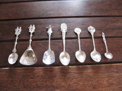 COLLECTION OF SILVER SPOONS