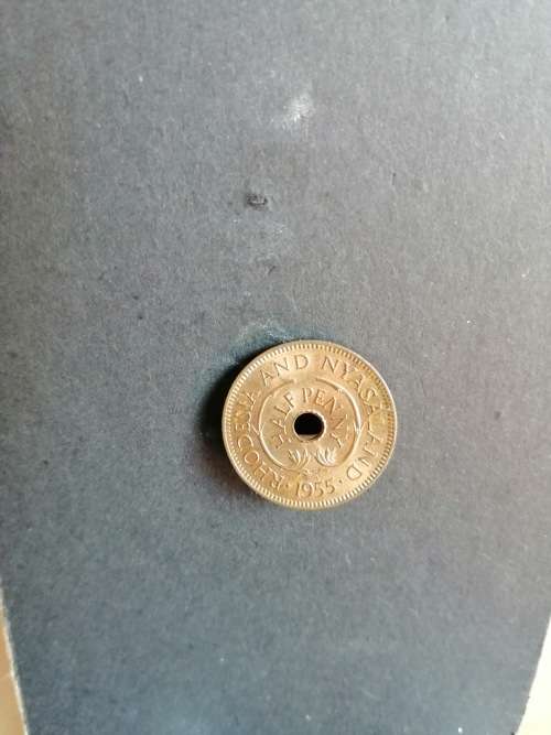 1952 S-RHODESIAN 1/2 d unc
