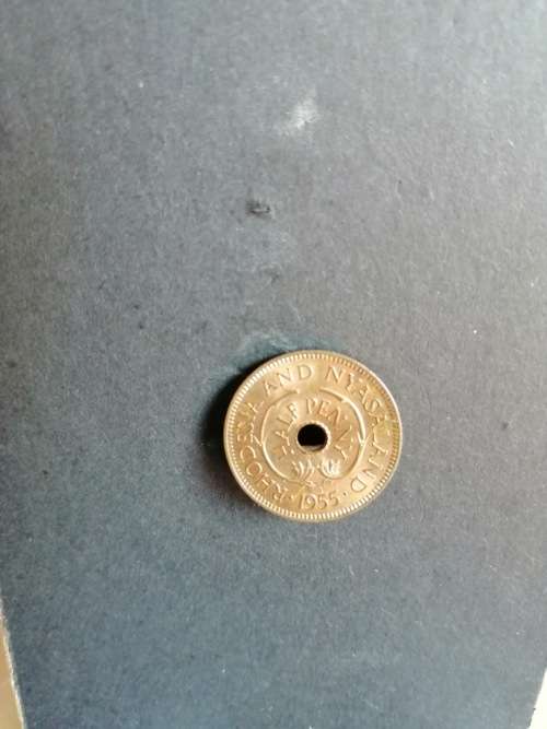 1952 S-RHODESIAN 1/2 d unc