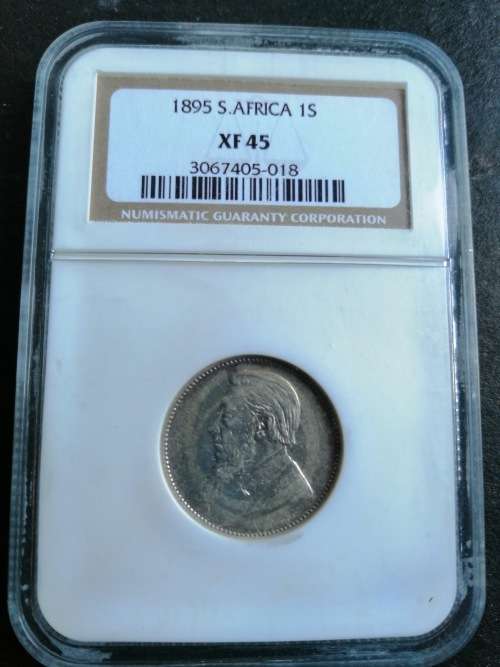 1895 1/-XF 45
