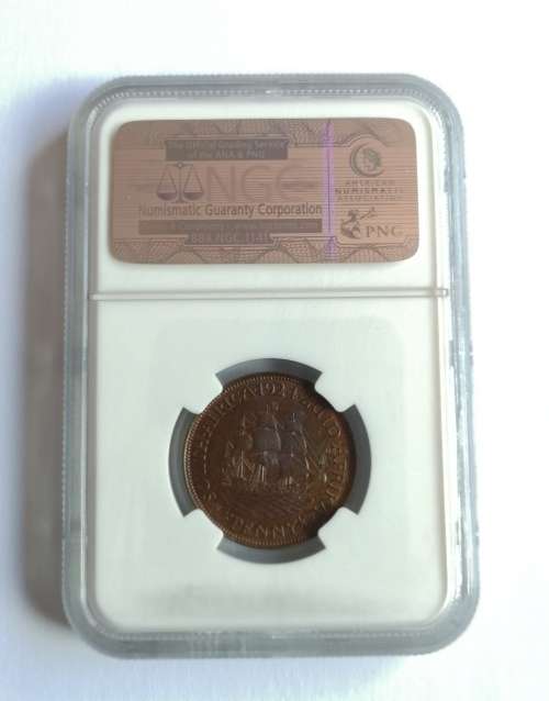 1924 1/2d AU58 BN