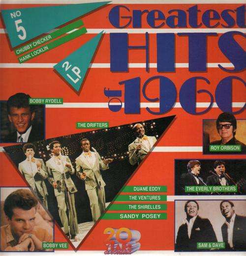 Greatest Hits Of 1960 - Various Artists (Double CD)