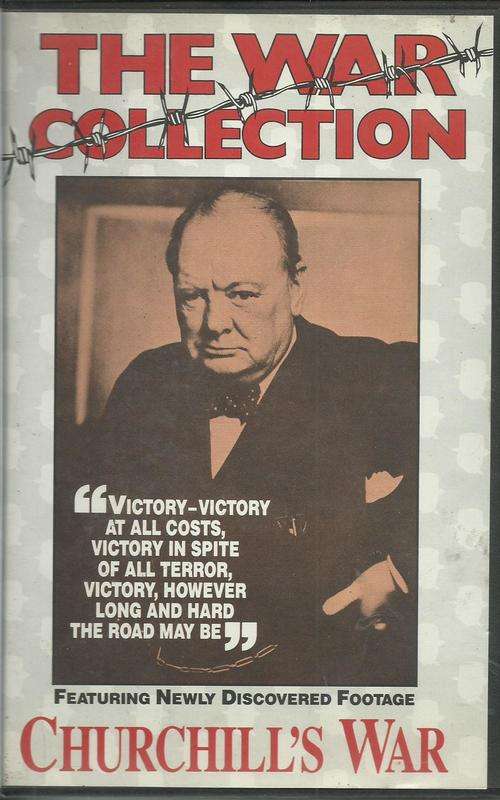 The War Collection - Churchill's War (VHS Video)