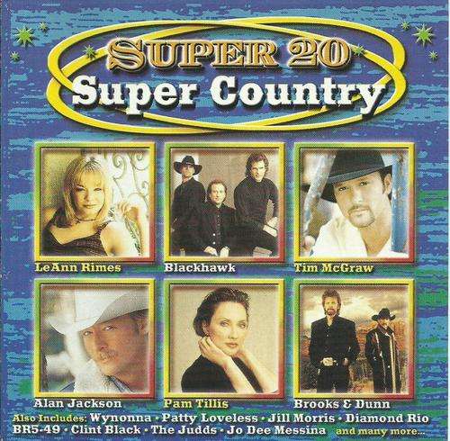 Super 20 Super Country - Various (CD)