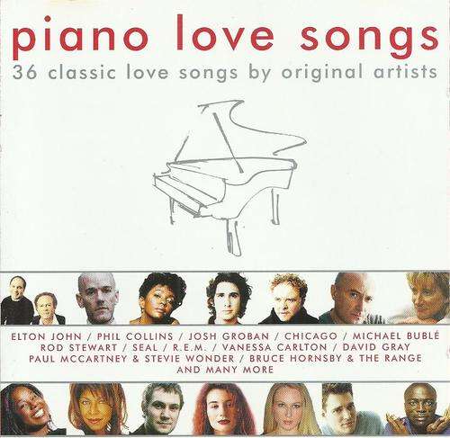 Piano Love Songs - Various (Double CD)