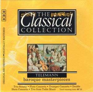 The Classical Collection - Telemann : Baroque Masterpieces (CD)