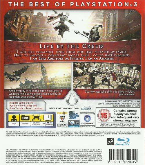 PS3 Essentials - Assassin`s Creed II - Game Of The Year Edition - Pre-Owned