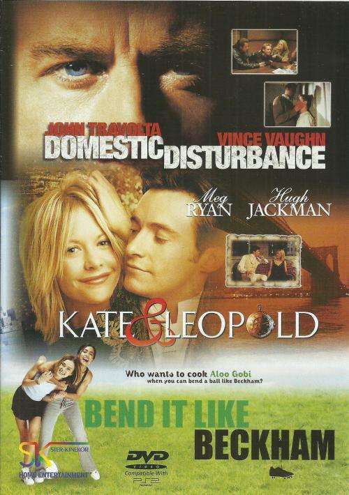 Domestic Disturbance/Kate & Leopold/Bend It Like Beckham (DVD)