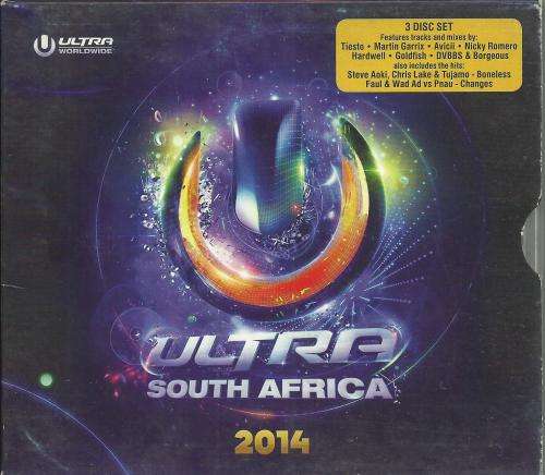 Ultra South Africa 2014 - Various (3 x CD Set) [Slipcase slightly worn around edges]