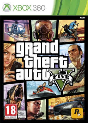 Grand Theft Auto Five/5 (Xbox 360)