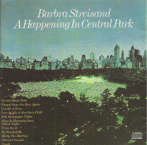 Barbra Streisand - A Happening In Central Park (CD)