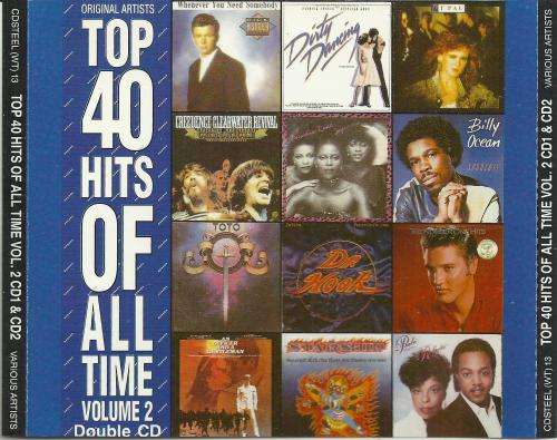 Top 40 Hits Of All Time - Volume 2 : Various (Double CD)
