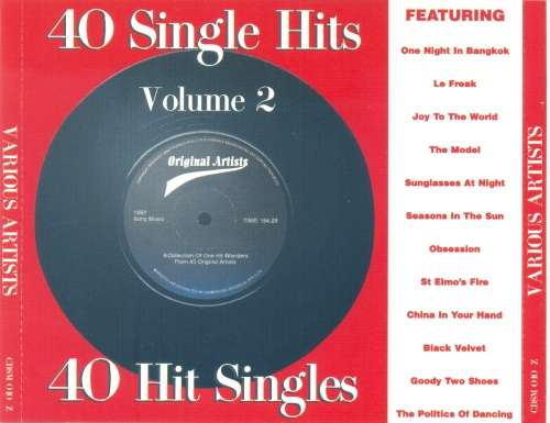 40 Single Hits - Volume 2 : Various (Double CD)
