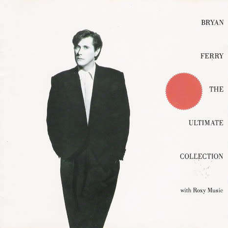 Bryan Ferry with Roxy Music - The Ultimate Collection (CD) [Back page of booklet has some stains]
