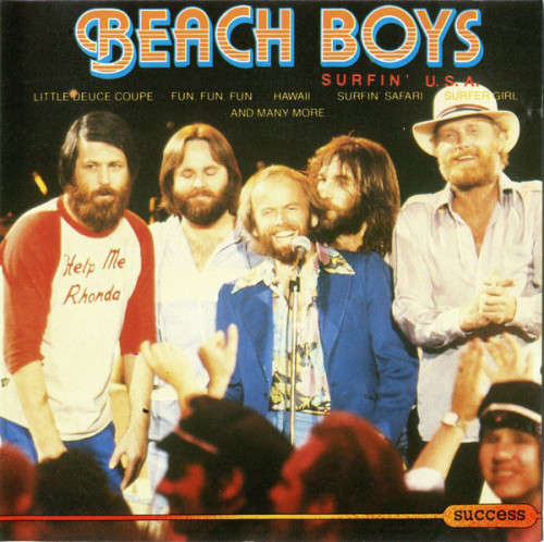 The Beach Boys - Surfin` USA (CD) [Small round pink sticker on booklet]