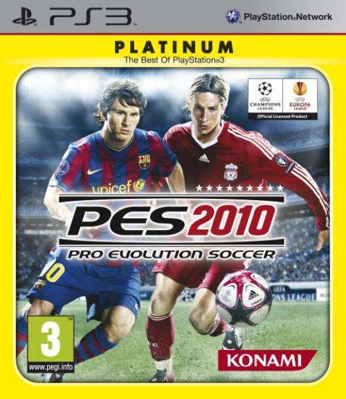 Pro Evolution Soccer 2010 - Platinum (PS3)