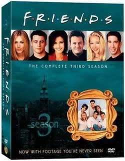 Friends - Season 3 (DVD Box Set) [Box a bit worn on the corners]