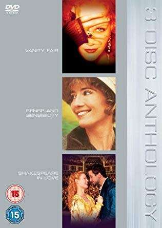 Vanity Fair / Sense And Sensibility / Shakespeare In Love (DVD)