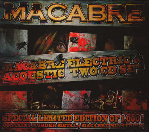 Macabre - Murder Metal/Minstrels (Double CD) [Slipcase worn around edges]