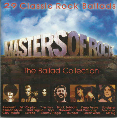 Masters Of Rock - The Ballad Collection (Double CD)
