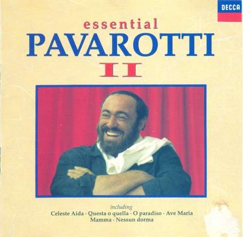 Pavarotti - Essential II (CD) [Sticker removal mark on front page of booklet]