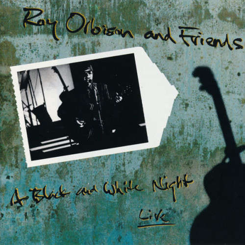 Roy Orbison - A Black and White Night : Live (CD) [Small round pink sticker on booklet]