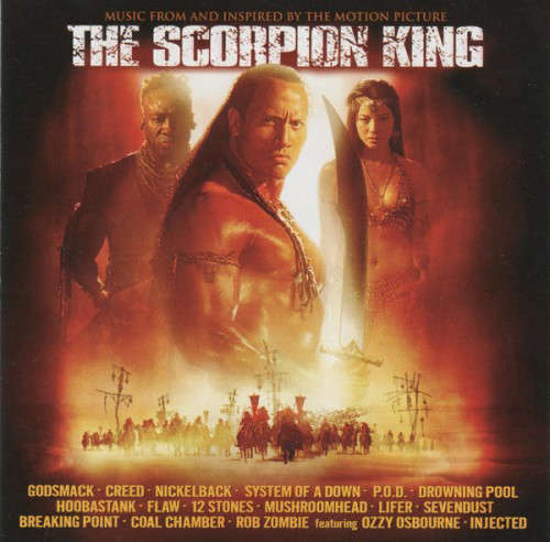 The Scorpion King - Soundtrack (CD) [CD Booklets have some water damage]
