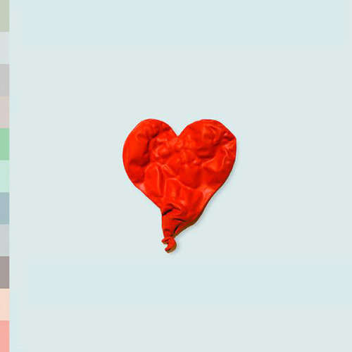 Kanye West - 808`s & Heartbreak (CD) [Water stain mark on back insert]