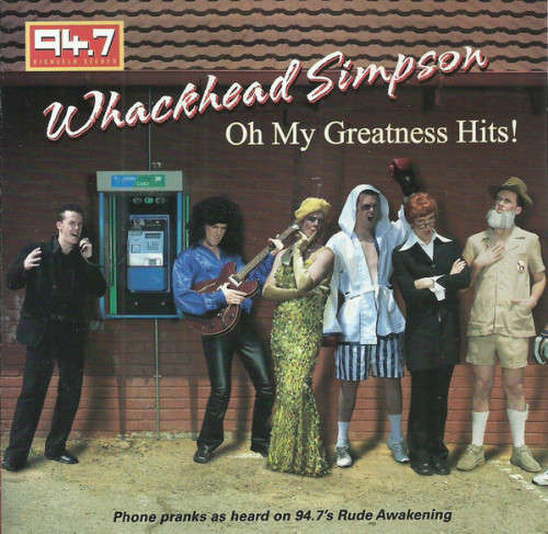 Whackhead Simpson - Oh My Greatness Hits! (Double CD)