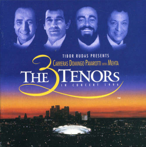 The 3 Tenors - In Concert 1994 (CD) [Small round pink sticker on booklet]