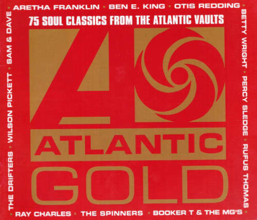 Atlantic Gold - Various (3CD`s) [Box holding CD`s worn around edges and jewel cases used]