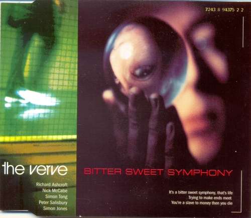 The Verve - Bitter Sweet Symphony (CD Single)[Jewel case used]