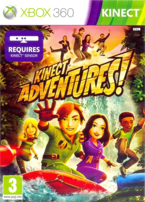 Kinect Adventures (Xbox 360) [No Manual]