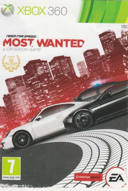 Need for Speed - Most Wanted (Xbox 360) [No Manual]